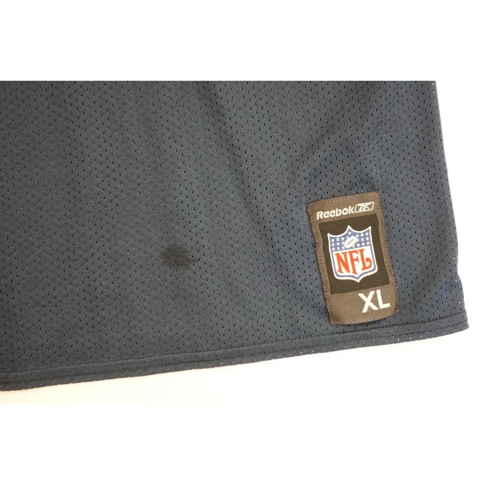 Chicago Bears Jersey Mens XL Navy Blue NFL Football Reebok Brian Urlacher 54